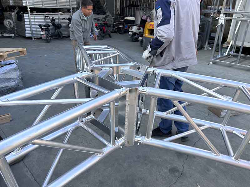 aerial rig frame