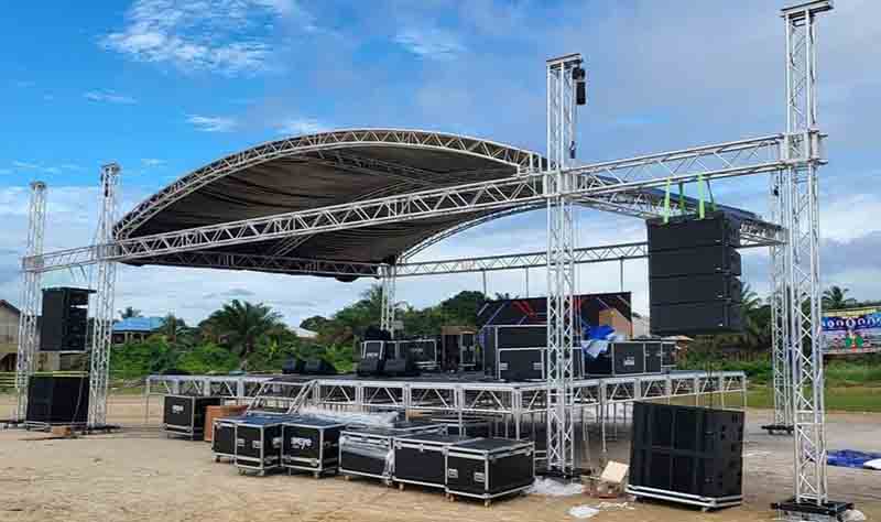 stage lighting truss