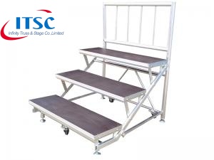 Aluminum stage risers supplier