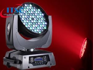 108X3W RGBW DJ LED DMX मूविंग हेड लाइट्स
        