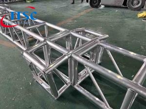 सुरंग की छत के लिए 400x400 मिमी प्लेटेड बॉक्स ट्रस 2-वे कॉर्नर