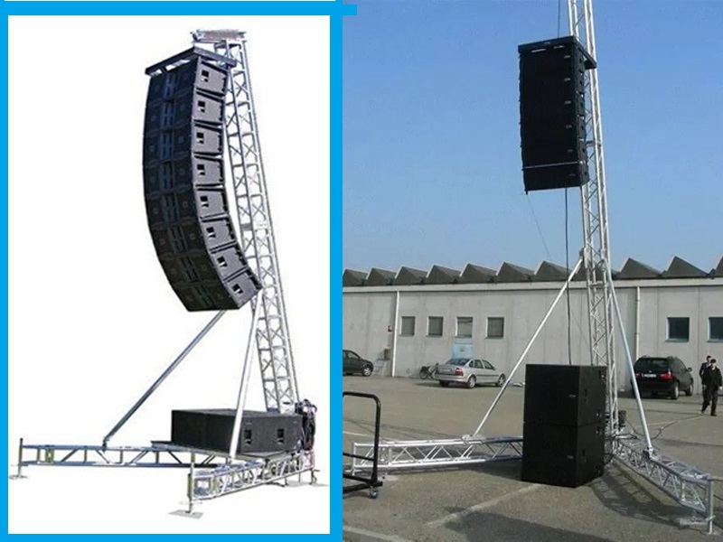 6 मीटर अध्यक्ष ट्रस टावर्स समर्थन spigot 800 केजी क्षमता